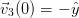 ⃗v (0) = − ˆy
  3  