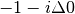 -1-i·0