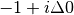 -1+i·0