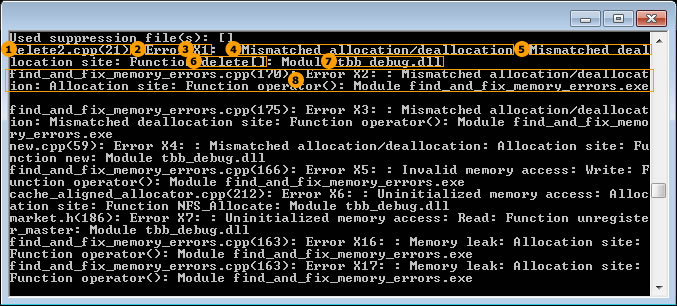 Sample inspxe-cl report output 
				