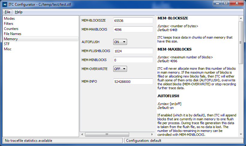Intel® Trace Analyzer