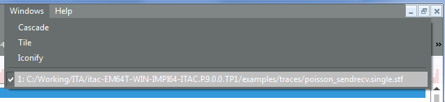 Intel® Trace Analyzer